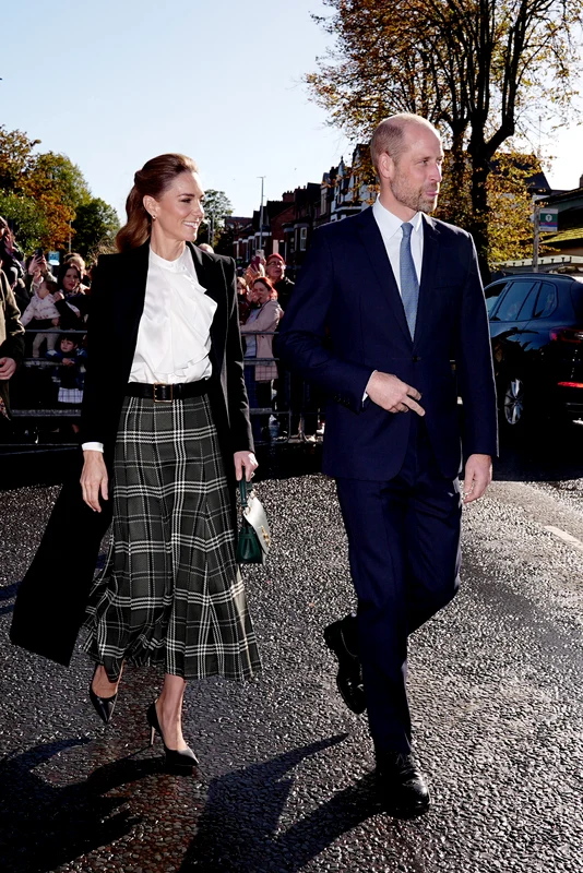 Kate Middleton și Prințul William la Belfast