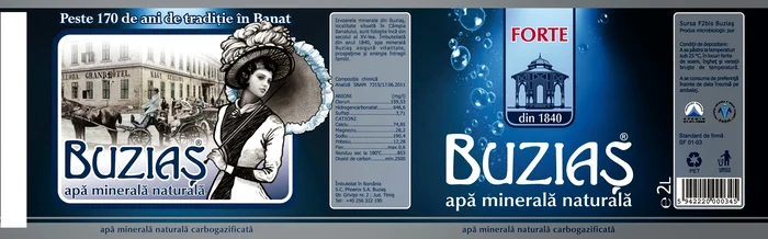Apă minerală de la Buziaș FOTO blog/Ploaia de cuvinte
