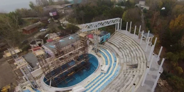Delfinariul din Constanta in reabilitare