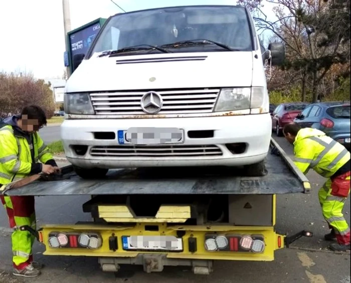 Rulota a fost și ea depozitată în spațiul ADP Sector 6