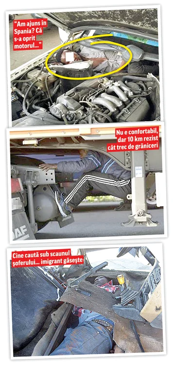 “Şşşt! Sub garniturile de tren nu caută nimeni până la Berlin”Foto: AP