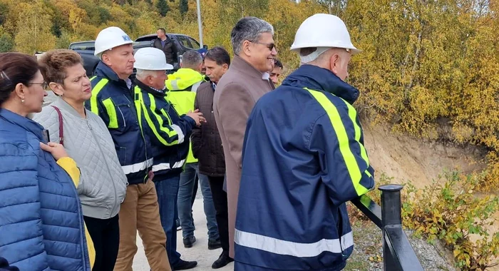 Ministrul Marcel Boloș, la cariera de la Cupru Min FOTO Adevărul