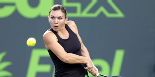 Simona Halep la Miami Open FOTO AP