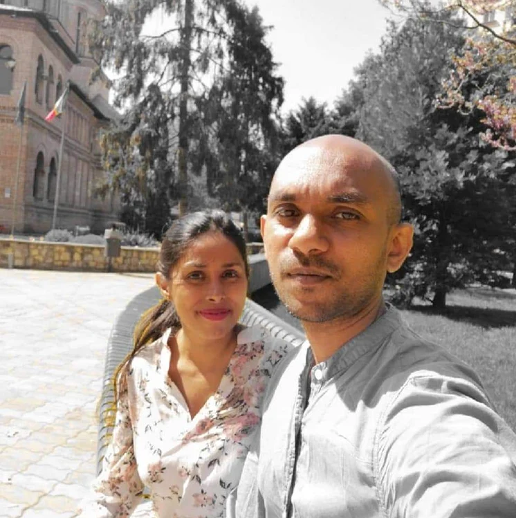 Rajiv și Sandy duc o viață nouă în România Foto: Arhivă personală