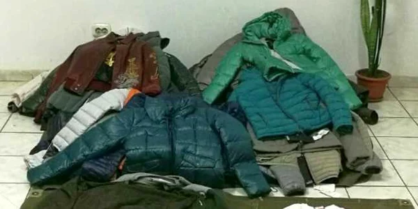 Produse contrafăcute confiscate la Galaţi FOTO IJPF Galaţi