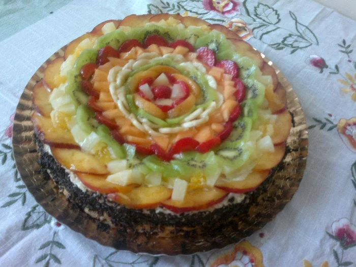 
    Tartă «Simfonia Fructelor»  