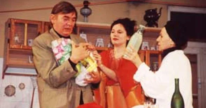 Secvenţă din spectacol Foto: Teatrul Mic