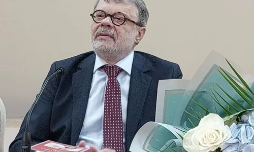 Daniel Barbu (sursa foto: prof. dr. Wilhelm Dancă, lansarea volumului VI din seria Mysterium Christi, 18 mai 2023)