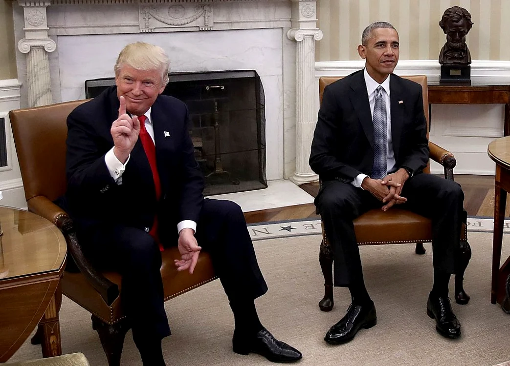 Trump și Obama/FOTO: Getty Images