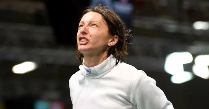 Ana Maria Popescu nu crede că medicamentele ajută în scrimă. Foto EPA EFE 