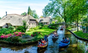 Localitatea Giethoorn, din Olanda FOTO Shutterstock 