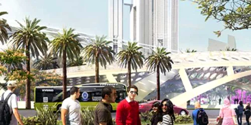 Imagine din macheta noului Cairo FOTO Mediafax