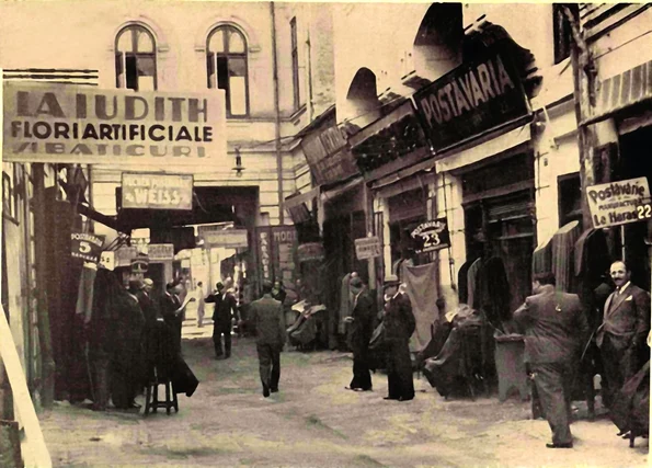 Zona ,,Hanul cu Tei”, ,,cartierul general” al traficanților din București în anul 1945
