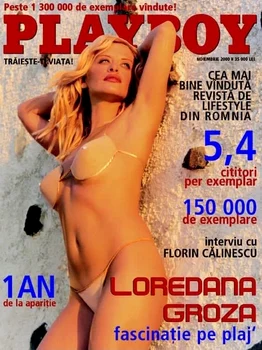 Loredana, goală în revista cu iepurași