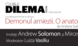 Andrew Solomon şi Mircea Cărtărescu la Clubul Dilema veche jpeg