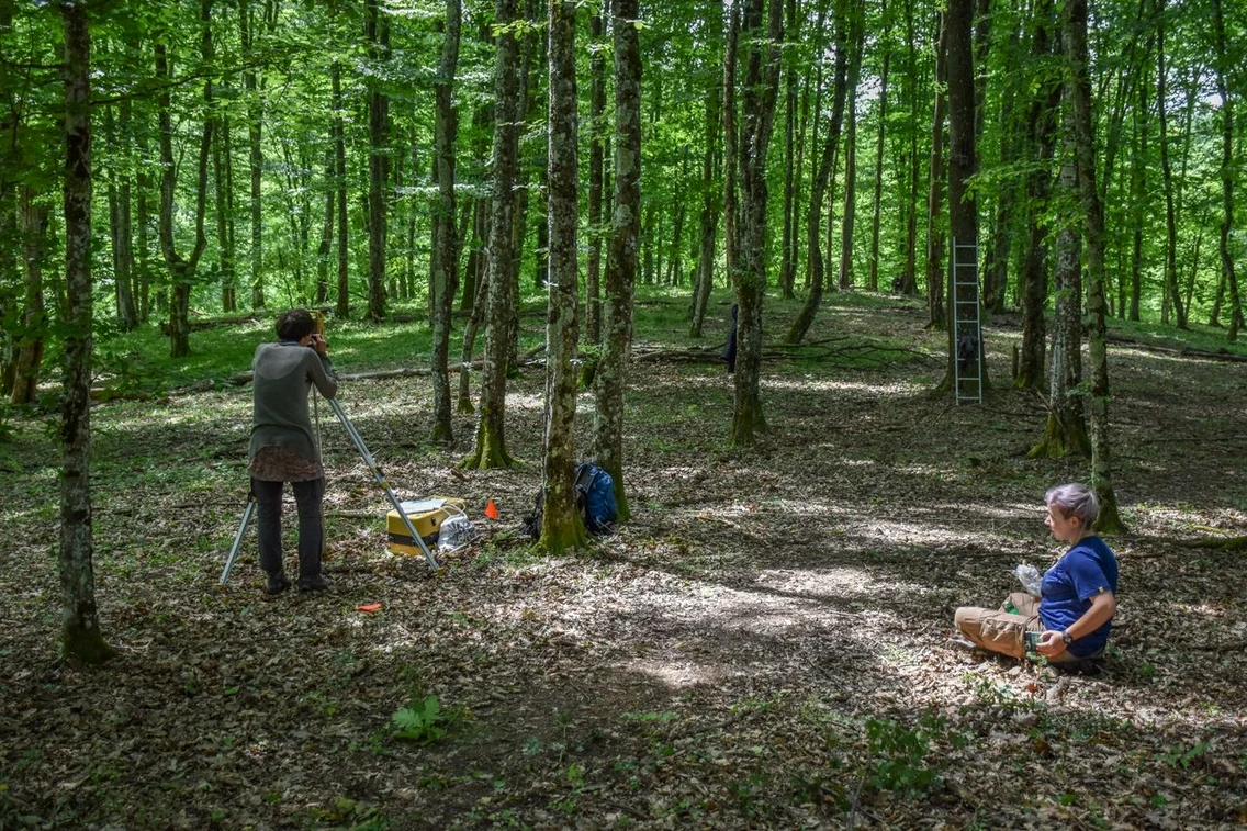 Campanie de salvare în situl arheologic de la Crivina-Leopoldsberg (© Muzeul Național al Banatului)