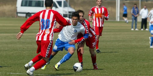 Copiii talentaţi ai academiei. Foto: Academia de fotbal „Gheorghe Hagi“