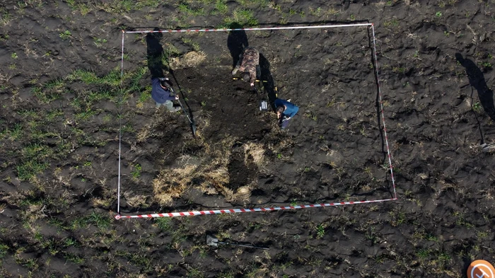 Zona descoperirii FOTO Muzeul Unirii