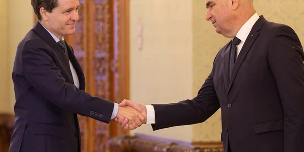 Ilie Bolojan și Nicușor Dan - consultări la Cotroceni 