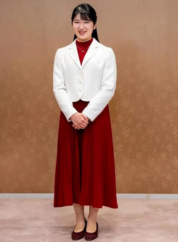 Prințesa Aiko a Japoniei, la 22 de ani. FOTO: Imperial Household Agency
