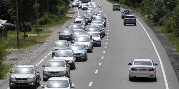 Trafic aglomeratie Valea Prahovei FOTO Inquam Photos  Alex Nicodim  jpg