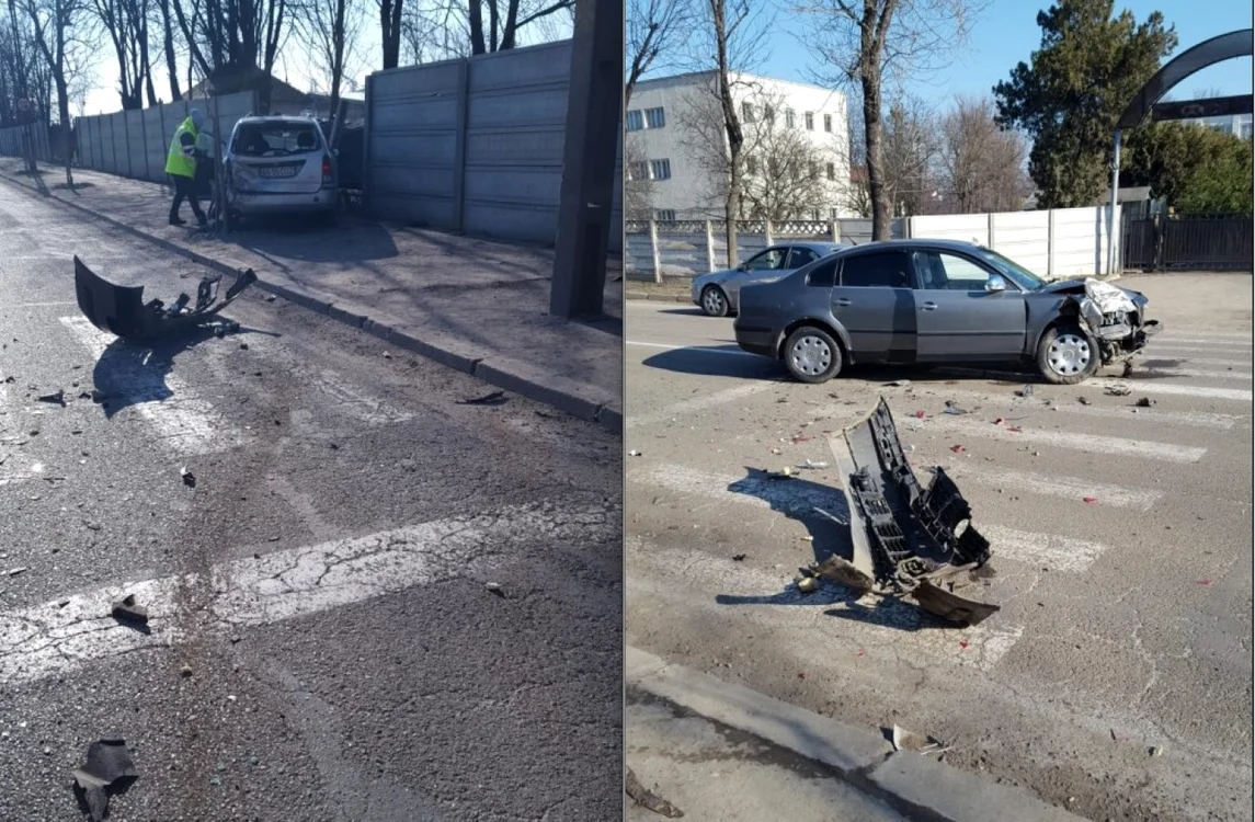 Imagini de la locul accidentului de la Bârlad FOTO infoest.ro