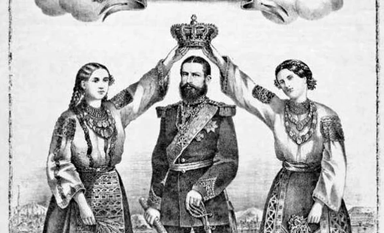 Carol I încoronare.