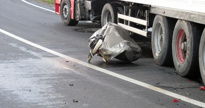 Accidentul s-a petrecut la ora 11,45, pe o stradă din Jibou