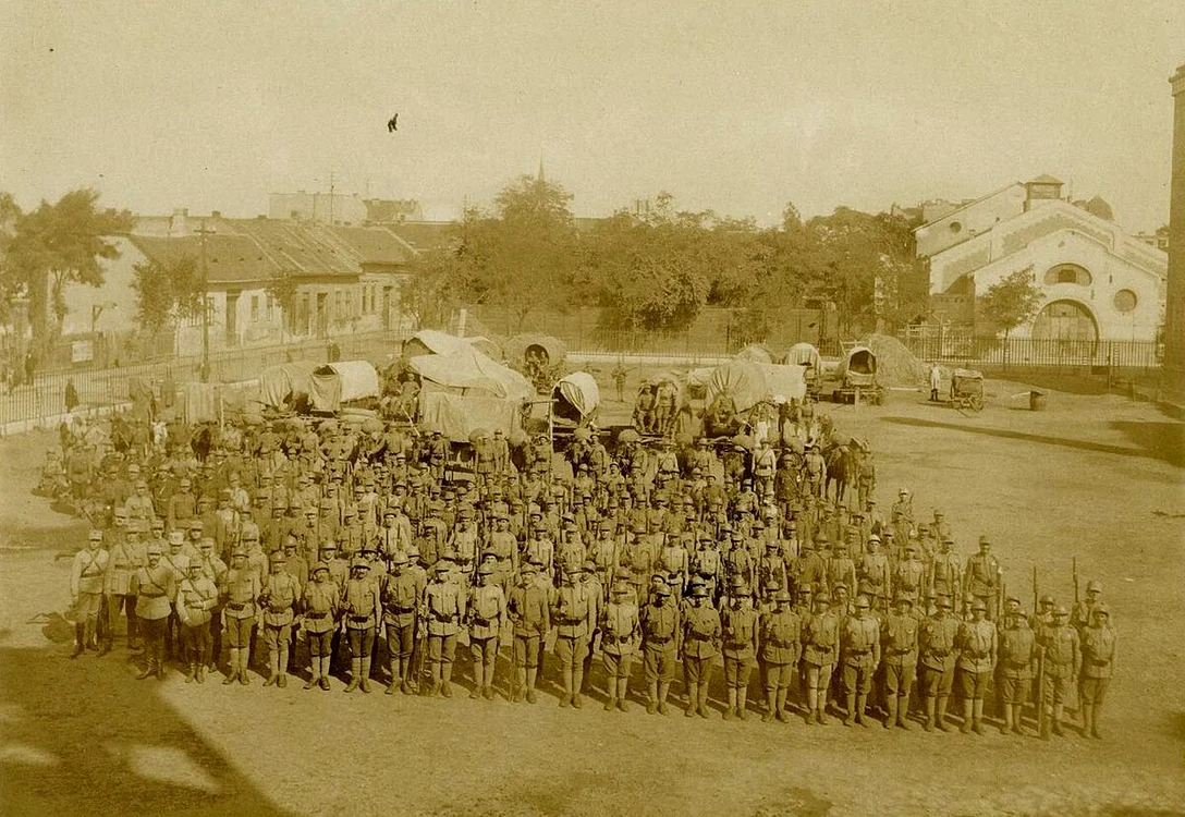 Regimentul 15, fotografie de epocă FOTO Wikipedia