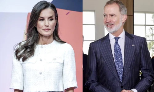 Regina Letizia și Regele Felipe au călătorit separat în America de Sud   Profimedia jpg