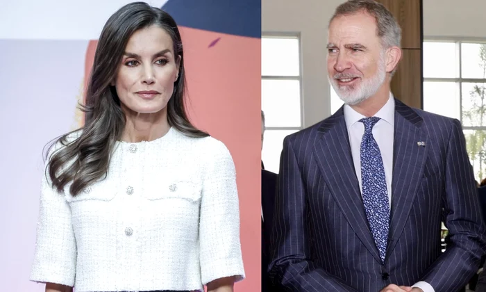 Regina Letizia și Regele Felipe au călătorit separat în America de Sud   Profimedia jpg