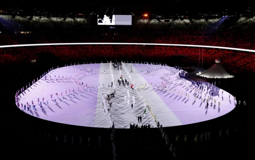 Ceremonia de deschidere a Jocurilor Olimpice de la Tokyo 2020 FOTO EPA-EFE