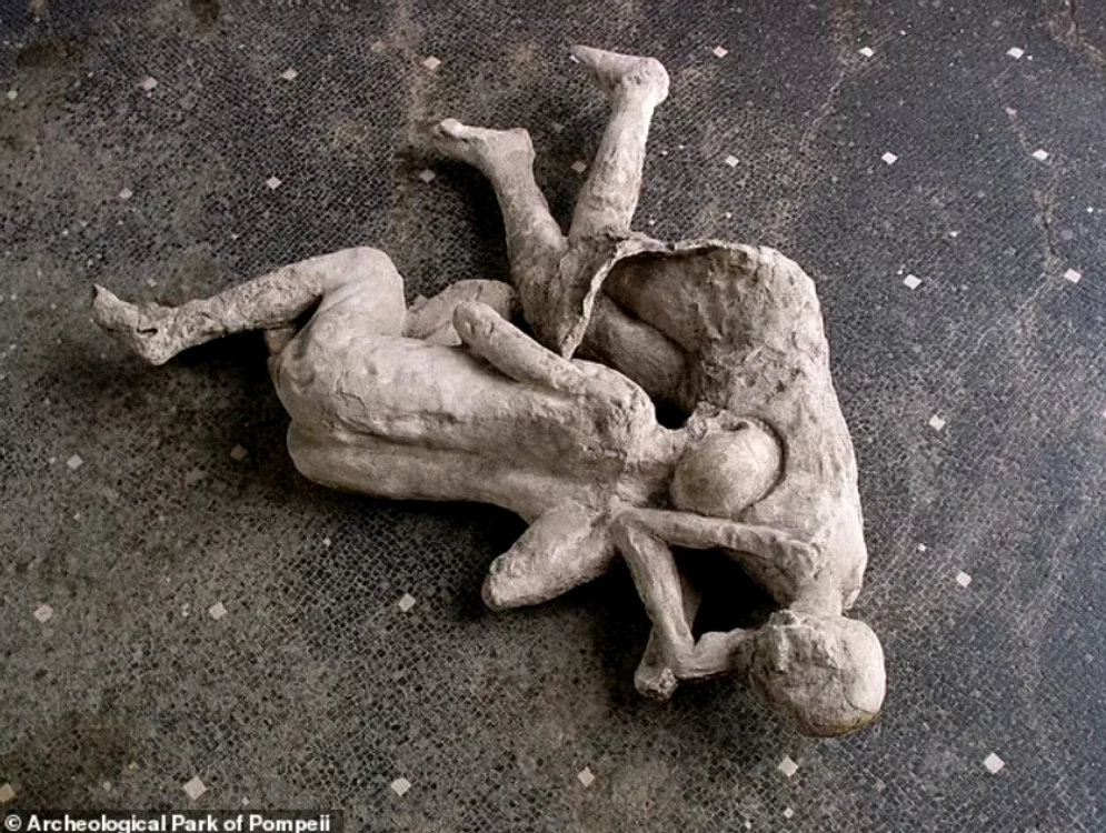 Cuplul celebru de la Pompeii Foto: Archeological Park of Pompeii
