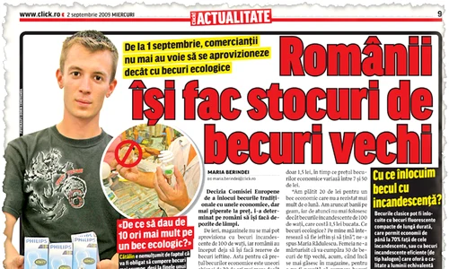 Nelu Mititiuc ne a  arătat că după un minut de  funcţionare, becul vechi  deja frigea, iar cel cu  halogen era neschimbat jpeg