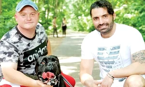 Mihai Nae s a ocupat şi de câinele lui Pepe jpeg