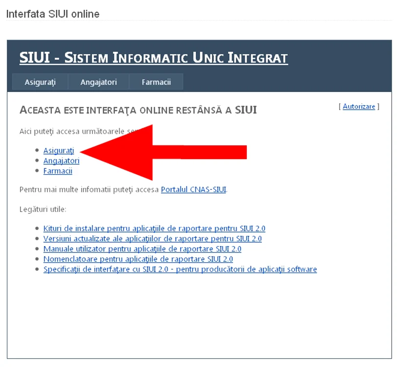 verificare asigurari sanatate pas 2