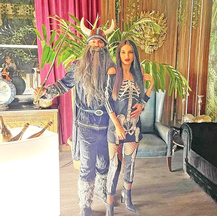 Giani Kiriţă s-a costumat în viking