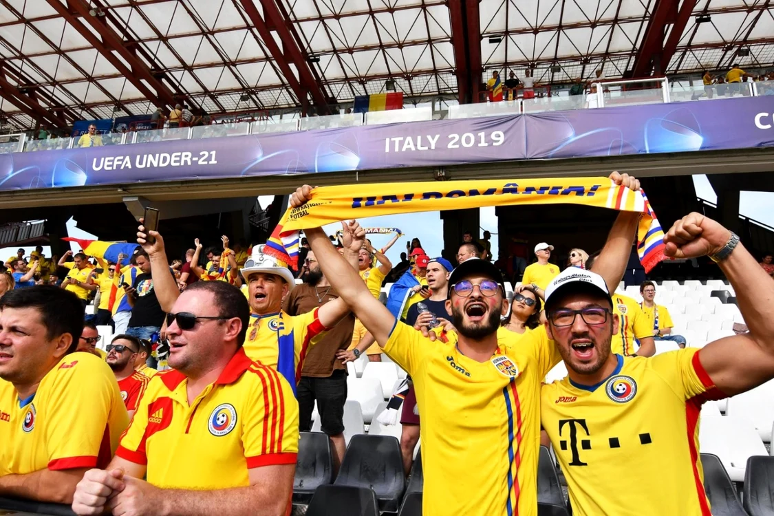 EURO 2019 Anglia U21 - România fani U21 FOTO EPA-EFE