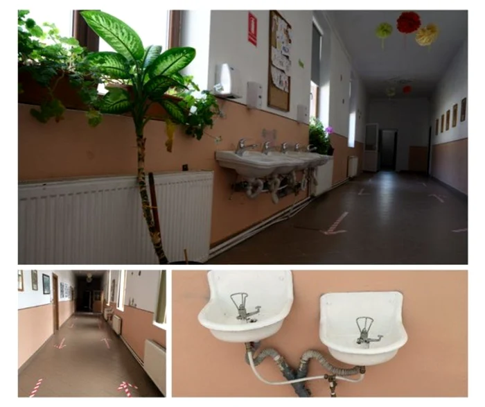 
    Școala primară Bobîlna, înainte și după reabilitare  