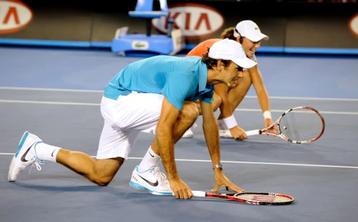 
    Roger Federer a făcut spectacol la Australian Open  
