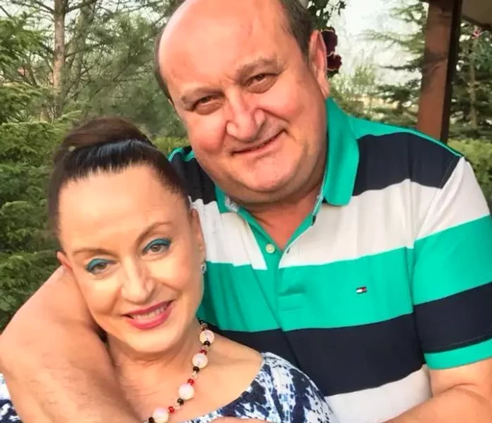 Maria Dragomiroiu și soțul acesteia, Bebe Mihu / foto: social media
