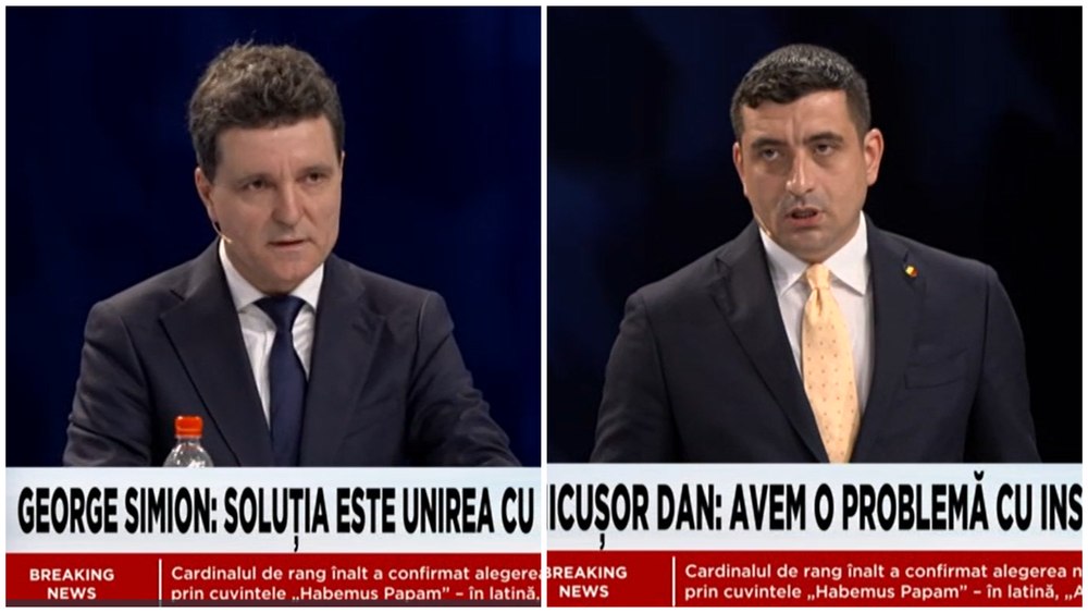 Cât au mințit și cât au spus adevărul George Simion și Nicușor Dan la dezbaterea electorală