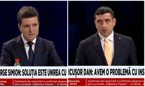 nicusor dan george simion dezbatere euronews 