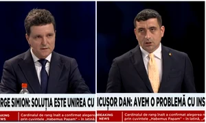nicusor dan george simion dezbatere euronews 