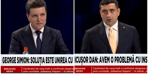 nicusor dan george simion dezbatere euronews 