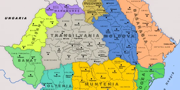 harta romaniei cu republica moldova