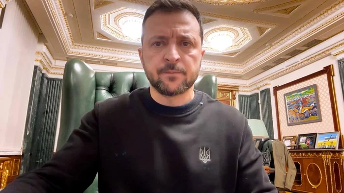 Președintele Ucrainei, Volodimir Zelenski/FOTO:X