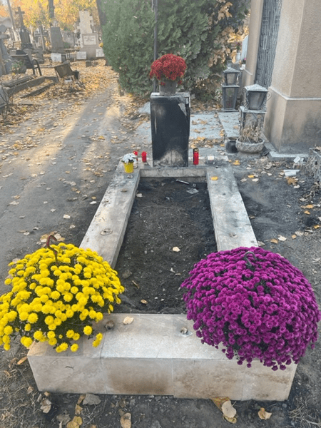 Cum arată mormântul actriței Florina Cercel, după ce a ars complet