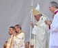 papa francisc la blaj. foto captura video