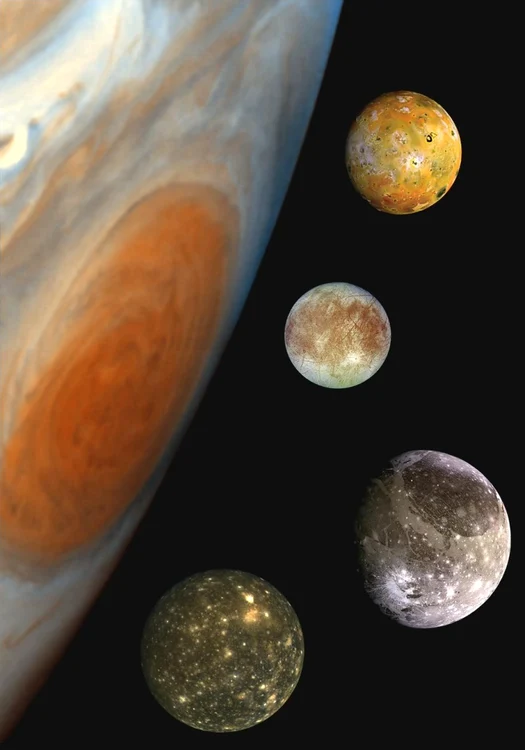 Jupiter and the Galilean Satellites jpg jpeg